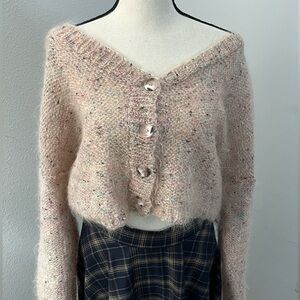 525 America Multicolored Oatmeal Cardigan - M/L